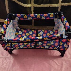 Fash N Kolor Baby Doll Crib Doll Playpen Foldable